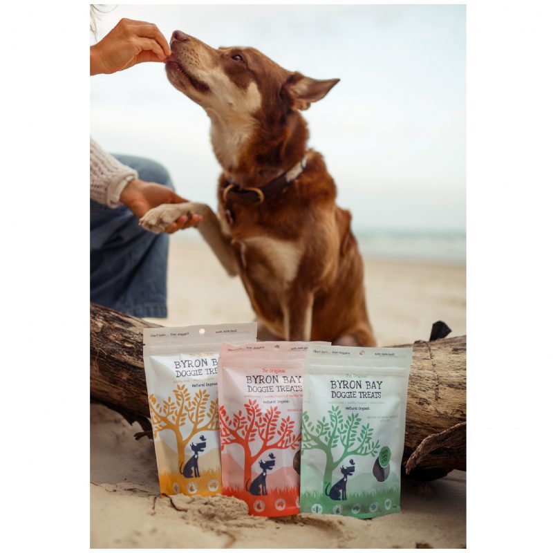 Byron-Bay-Doggie-Treats-Dog-on-Beach-Organic-Dog-Treats-Australia